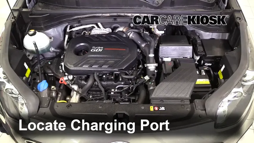 2018 Kia Sportage SX Turbo 2.0L 4 Cyl. Turbo Air Conditioner Recharge Freon